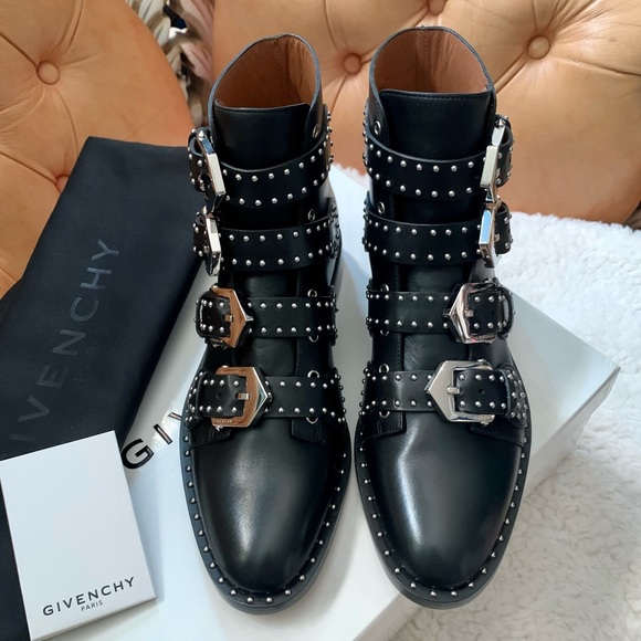 Givenchy Prue Elegant Studded Leather Boot 6 NWT - Picture 5 of 14